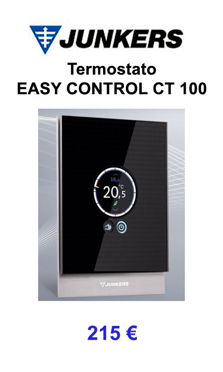 termostato junkers EASY CONTROL CT 100 2019
